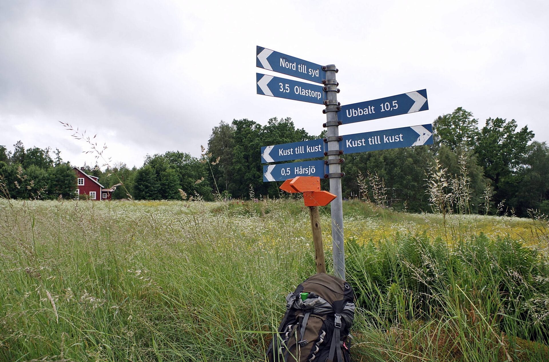 Vandreture i Sydsverige — 10 smukke ruter for alle niveauer 19 Skåneleden SL2 — vandrerute fra Hårsjö til Olastorp i Sydsverige