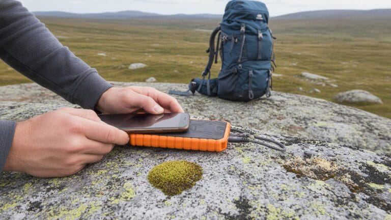 Powerbank til vandring — sådan vælger du den rigtige